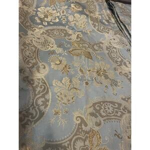 A Vintage Croscill Napoleon Nicolette Drapery Panels Lined Gorgeous 78”x84” USA
